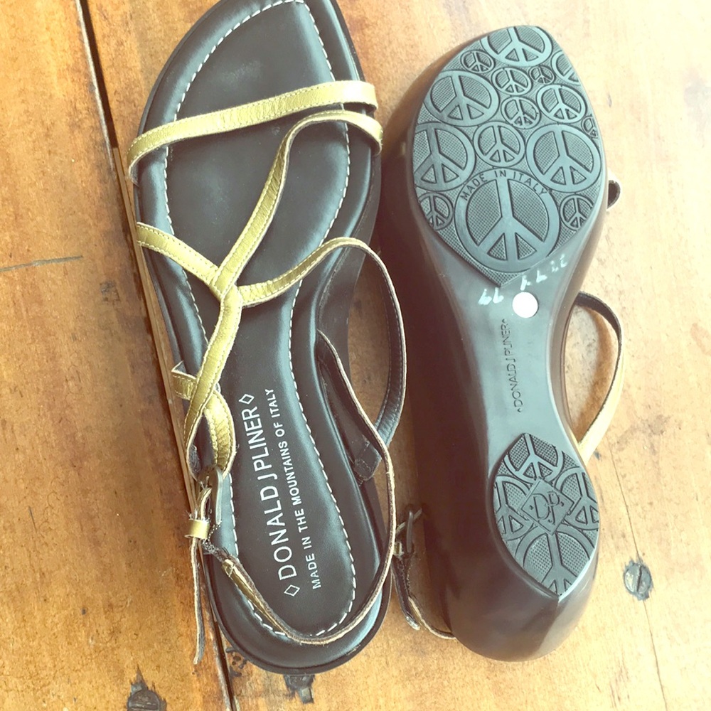 Donald Pliner strapping sandal